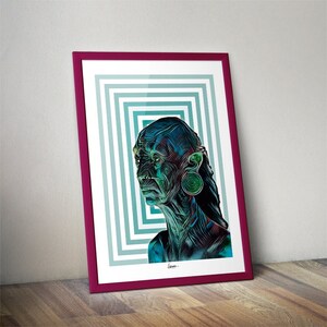 Alien poster I extra terrestrial I UFO