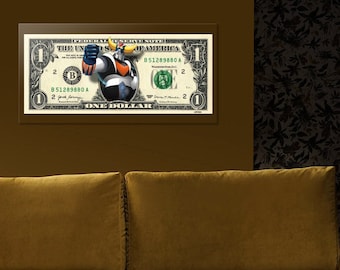 Dollars Goldorak® I decoration poster I cartoon