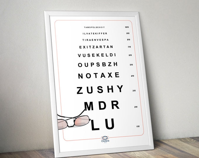 OPHALMO I Eyes I Vision Poster