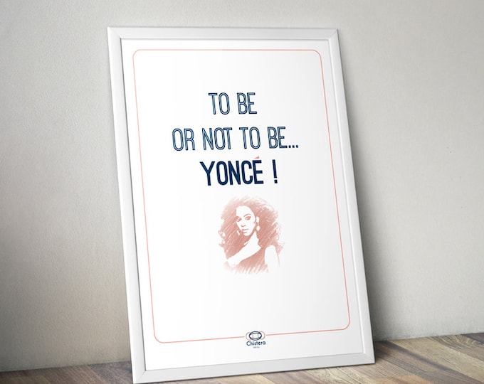 Poster To be or not to be I Being or not to be I Funny