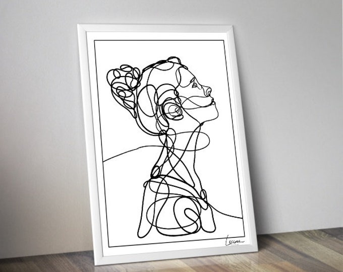 Poster woman I girl I profile