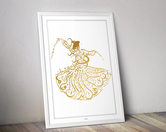 Oriental dancer poster