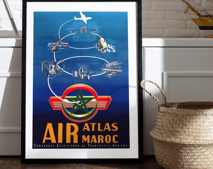 Poster AIR ATLAS MOROCCO