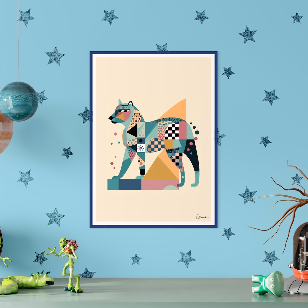 FOX Poster I Wolf I Children's Room I Baby I Decoration - Etsy