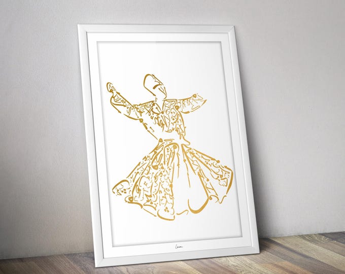 Oriental dancer poster
