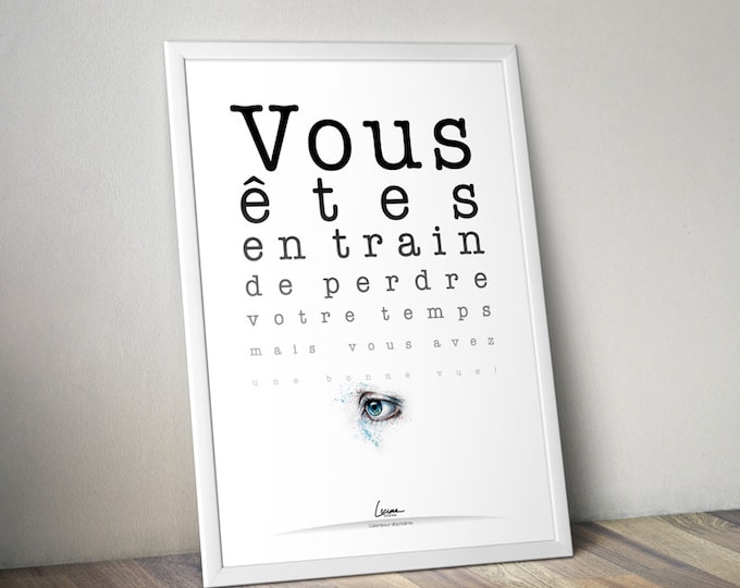 Poster OPHTHALMO I Eye I Eyes I