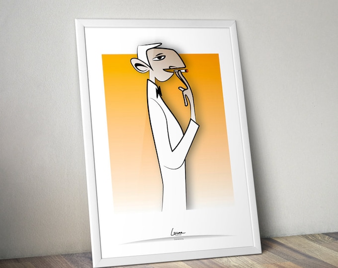 Poster GAINSBOURG I Gainsbar I Singer