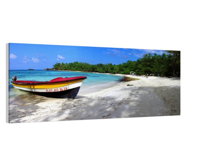 Madagascar Poster I Boat I Beach I Travel