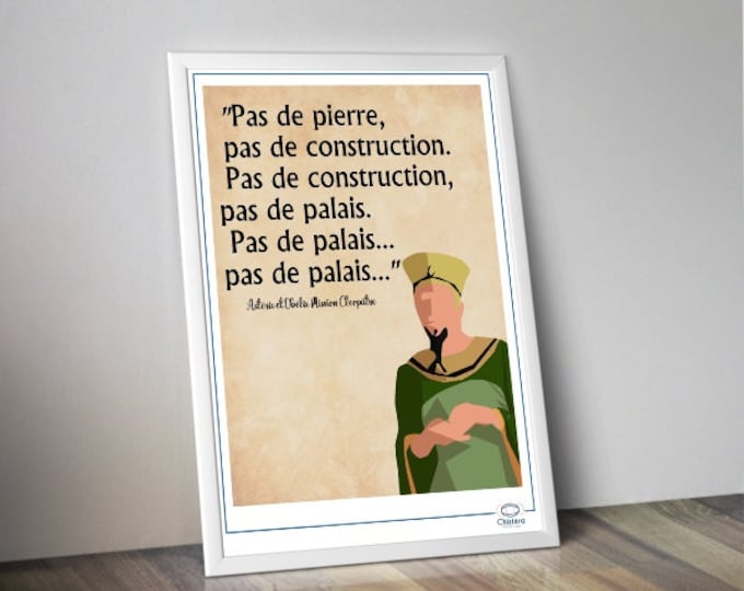 Asterix I Obelix I Cult phrase I Cult film poster