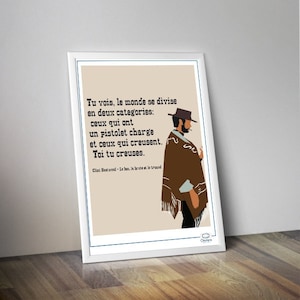 Poster CLINT EASTWOOD I Western I Sergio Leon movie