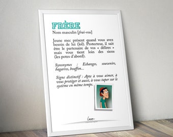 Plakat BRAT I Definicja brat