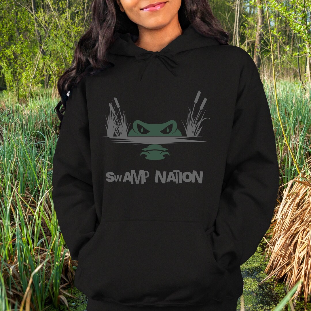 Florida Alligator Swamp Hoodie, Gator Hoodie, Alligator Hoodie, Swamp