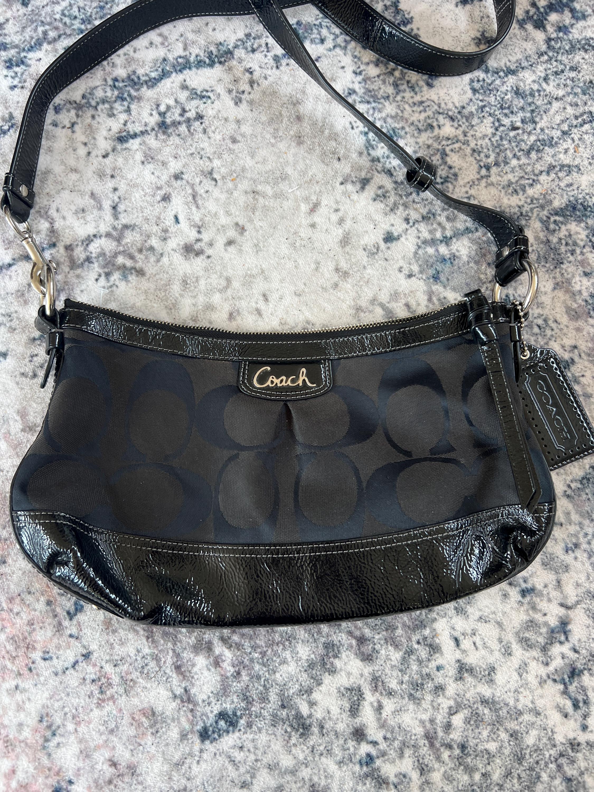 Vintage Genuine Coach Bag, Leather Bag, Handbag, Leather