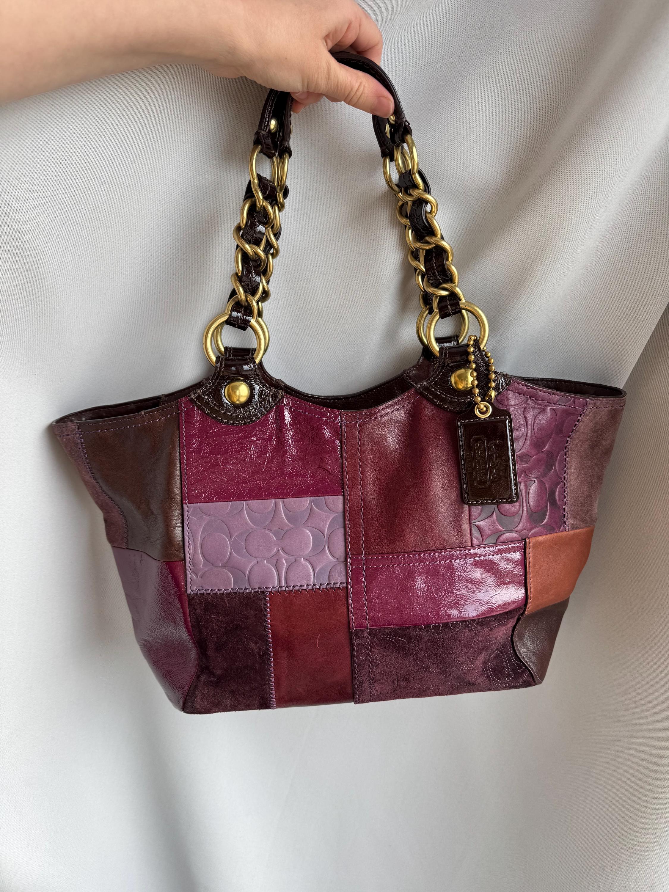 Coach Patchwork Purse - Etsy Canada