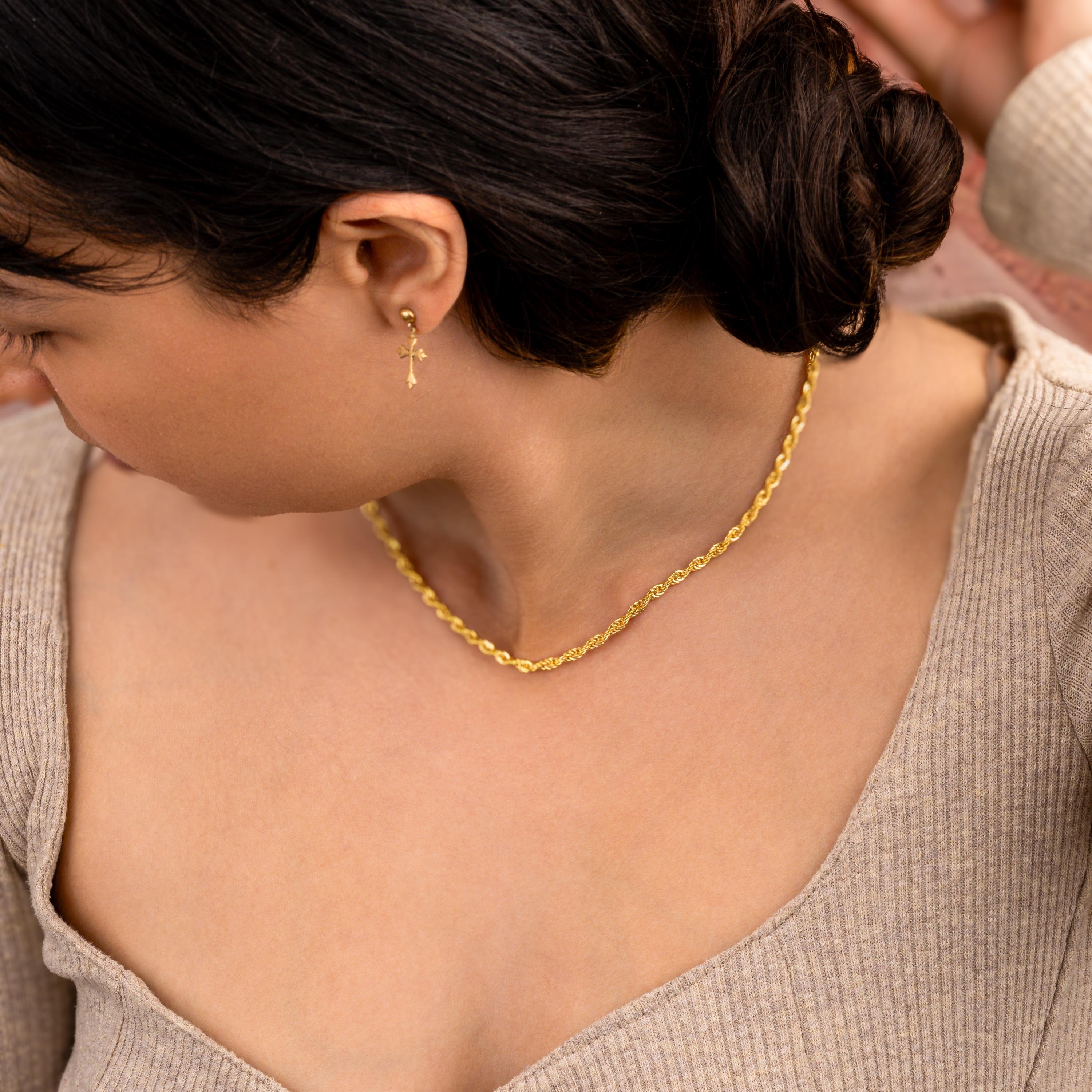Gouden paperclip ketting 5,0 mm 14K | Gouden ketting dames Young & Free Jewelry Gouden paperclip ketting 5,0 mm 14K | Gouden ketting dames Young & Free Jewelry
