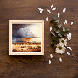 Desert Rain Printable