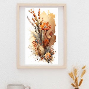 Cactus Arrangement Printable