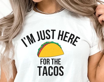 Tacos Shirt, Taco Lover Shirt, Taco Lover Gift Shirt, Tacos Lover Gift Tshirt, Taco Tuesday Shirt, Mexican Food Shirt, Cute Tacos Tee, Tacos