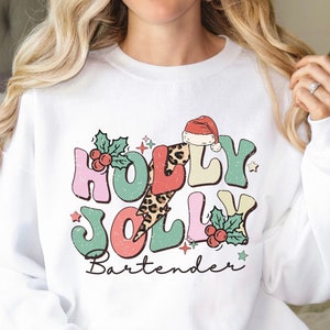 Christmas Bartender Sweatshirt,Bartender Shirt,Bartender Gifts,Drinking Sweatshirt,Bartender Tshirt,Bartender Gift, Cocktail Shirt,Bartender