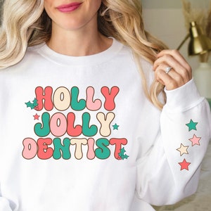 Holly Jolly Doctor Shirt, Christmas Doctor Shirt,Doctor Sweatshirt, Doctor Shirt,Medical Doctor Shirt, Gift for Doctor, MD Shirt,Doctor Gift