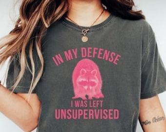 Waschbär Shirt, Waschbär T-Shirt, Waschbär Meme Shirt, lustiges Waschbär Shirt, Trash Panda Shirt, Trash Panda T-Shirts, Waschbär Ästhetik, Waschbär Liebhaber Geschenk