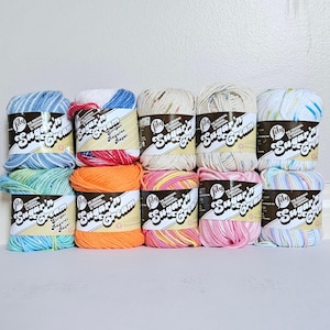 Hilo Lily Sugar n Cream 100 % algodón, 56-70 gramos, para tejer, agarraderas y toallas. Envío libre de impuestos a EE. UU. imagen 2