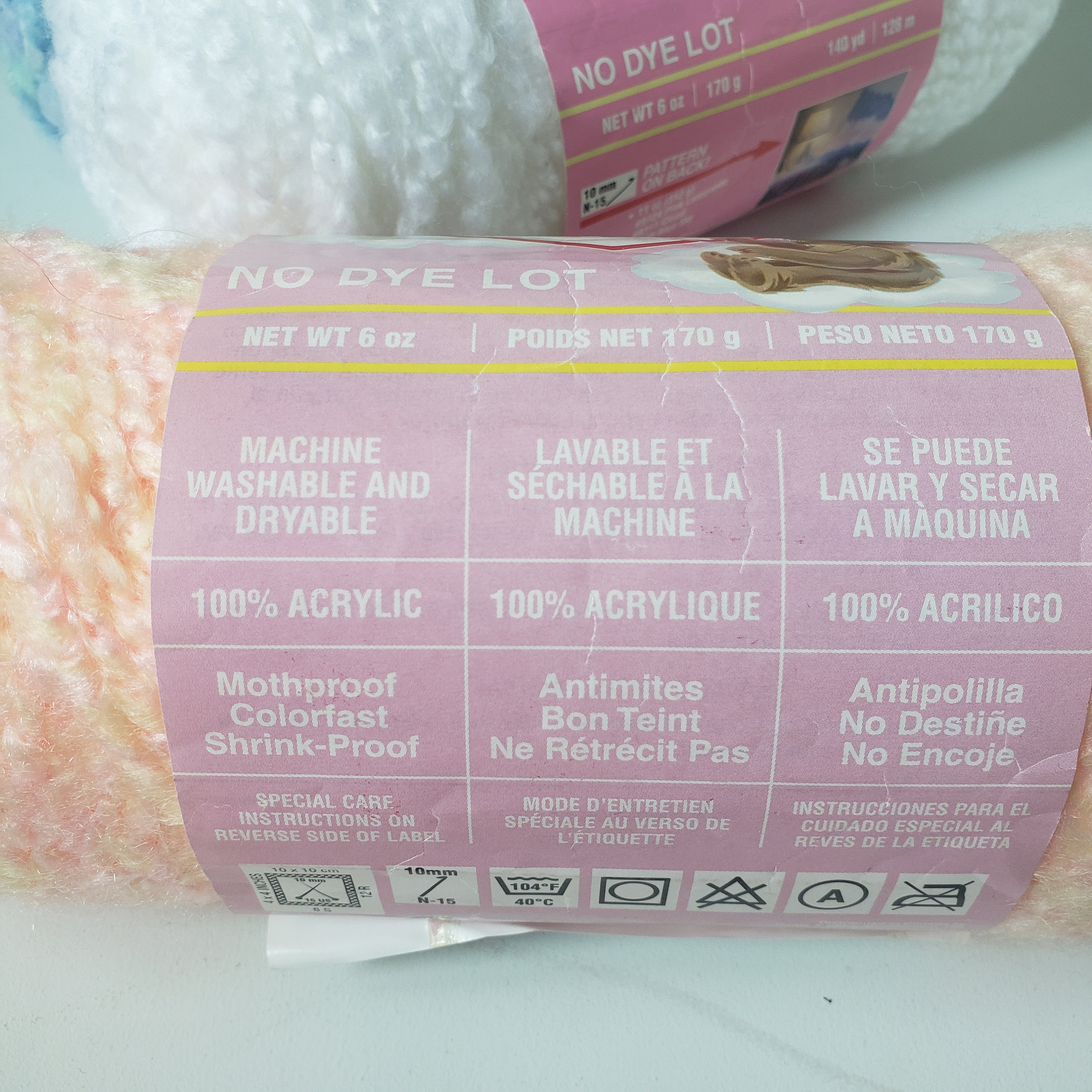 Red Heart Baby Cloud Yarn Skeins Super Bulky 6 Knitting Etsy