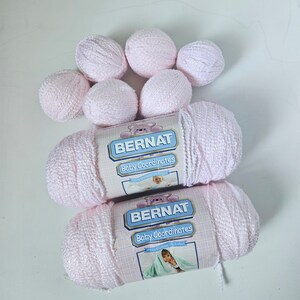 Bernat Baby Coordinates Yarn, Baby Pink, Acrylic Blend, No Dye Lot