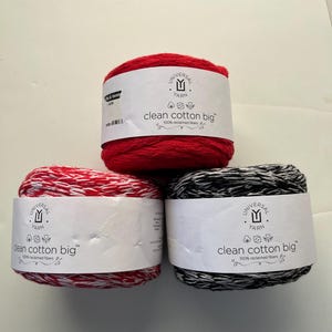 Universal Yarn Clean Cotton Big yarn, cotton polyester, 200gr., Nighttide, Daiquiri, Sailboat, discontinued,  DUTY&TARIFF in shipping to USA