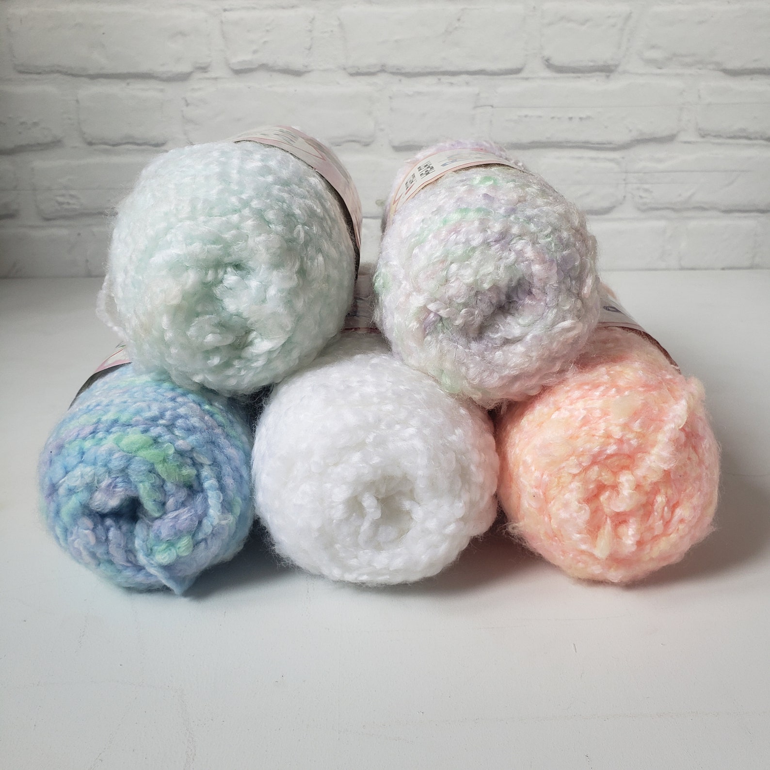 Red Heart Baby Cloud Yarn Skeins Super Bulky 6 Knitting Etsy