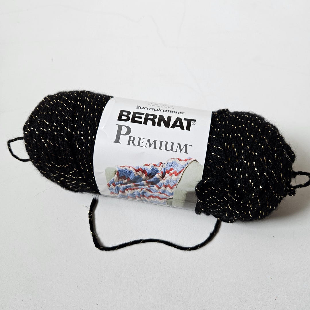 Bernat premium white sparkle sale