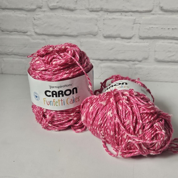 Yarnspirations Caron Funfetti Cake Yarn, 227g Acrylic Polyester