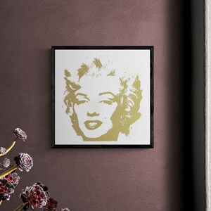 Marilyn Monroe | Andy Warhol | Famous Print/Canvas | Framed/Unframed