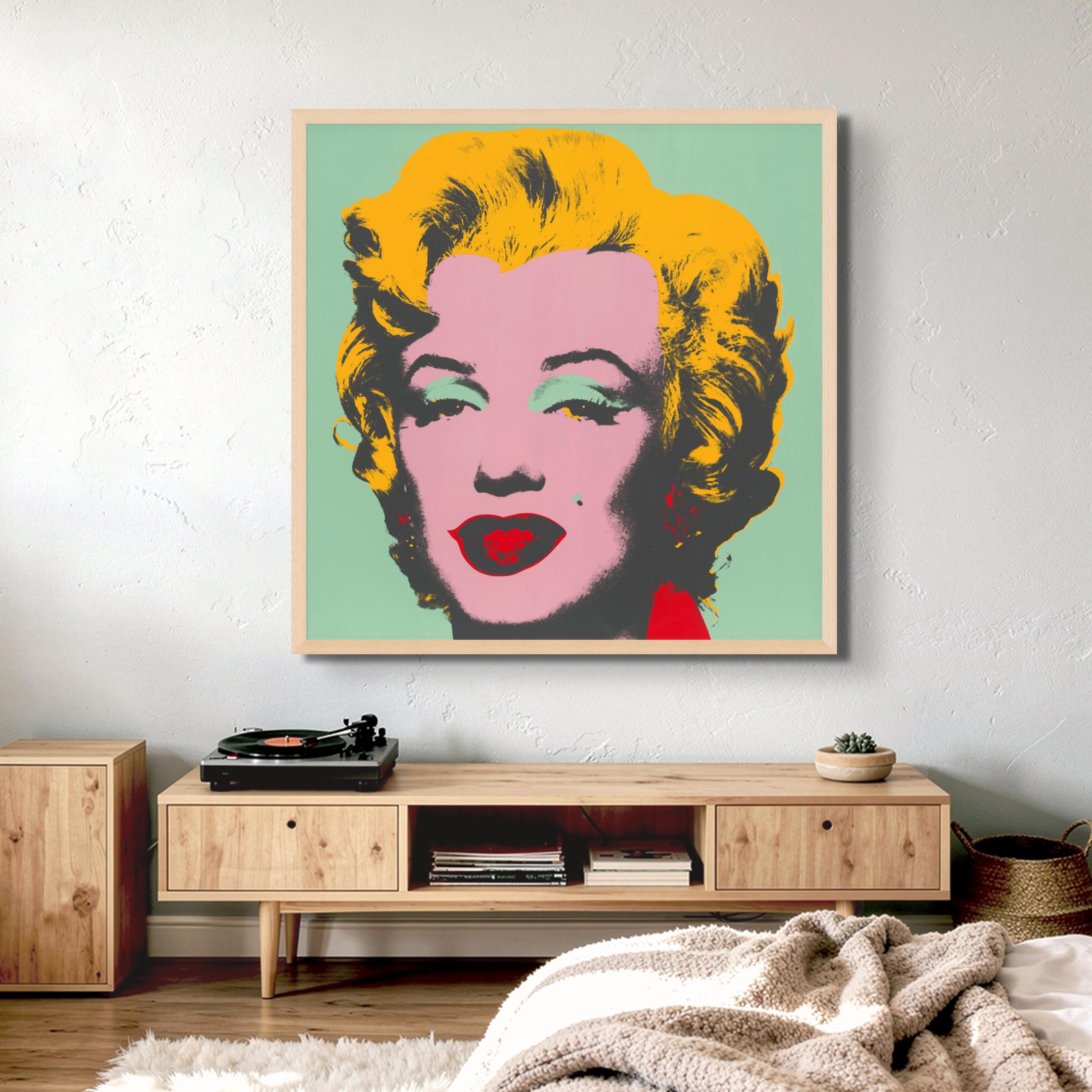 Marilyn Monroe Pop Art Print – Andy Warhol Iconic Retro Wall Art - Etsy