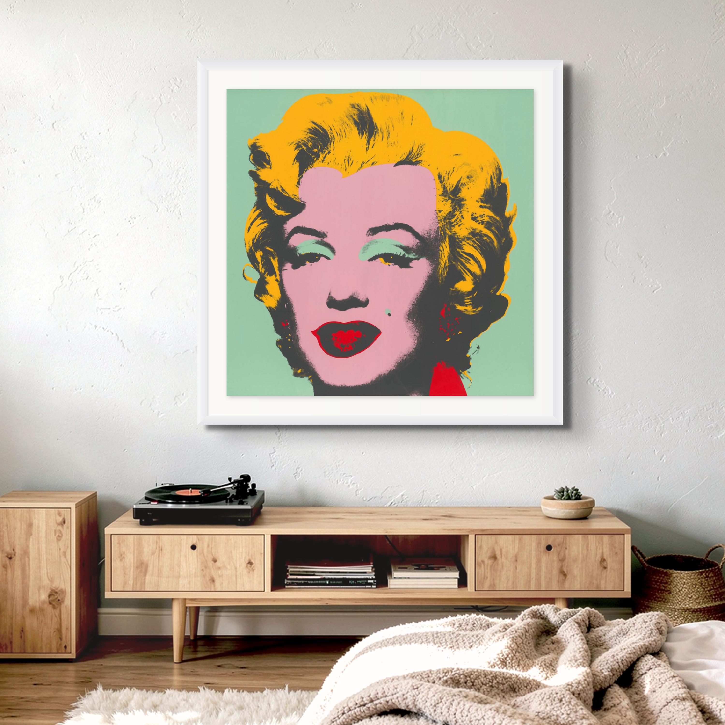 Marilyn Monroe Pop Art Print – Andy Warhol Iconic Retro Wall Art - Etsy