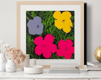 Andy Warhol, Flowers, Nº68, Official Edition, Sunday B. Morning
