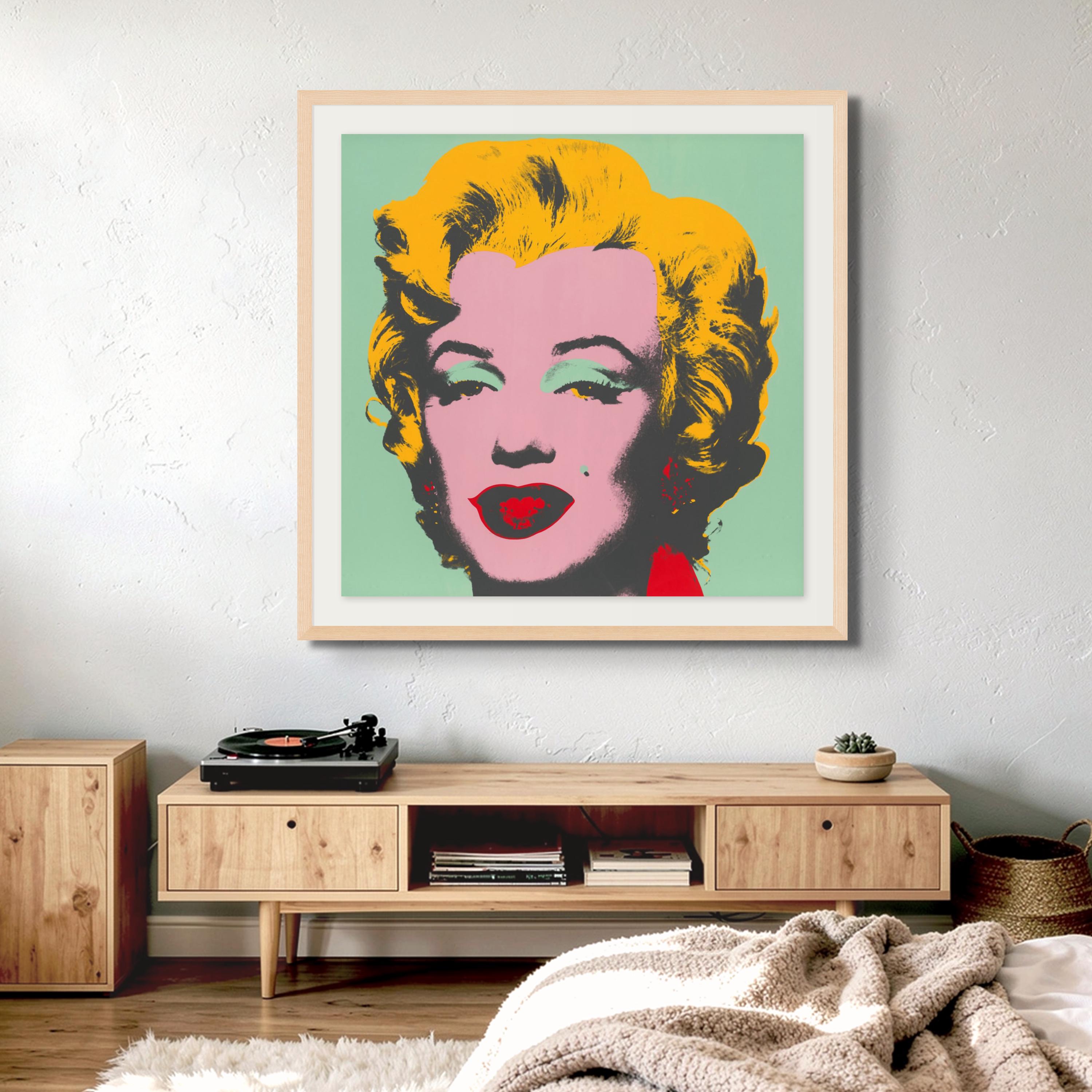 Marilyn Monroe Pop Art Print – Andy Warhol Iconic Retro Wall Art - Etsy