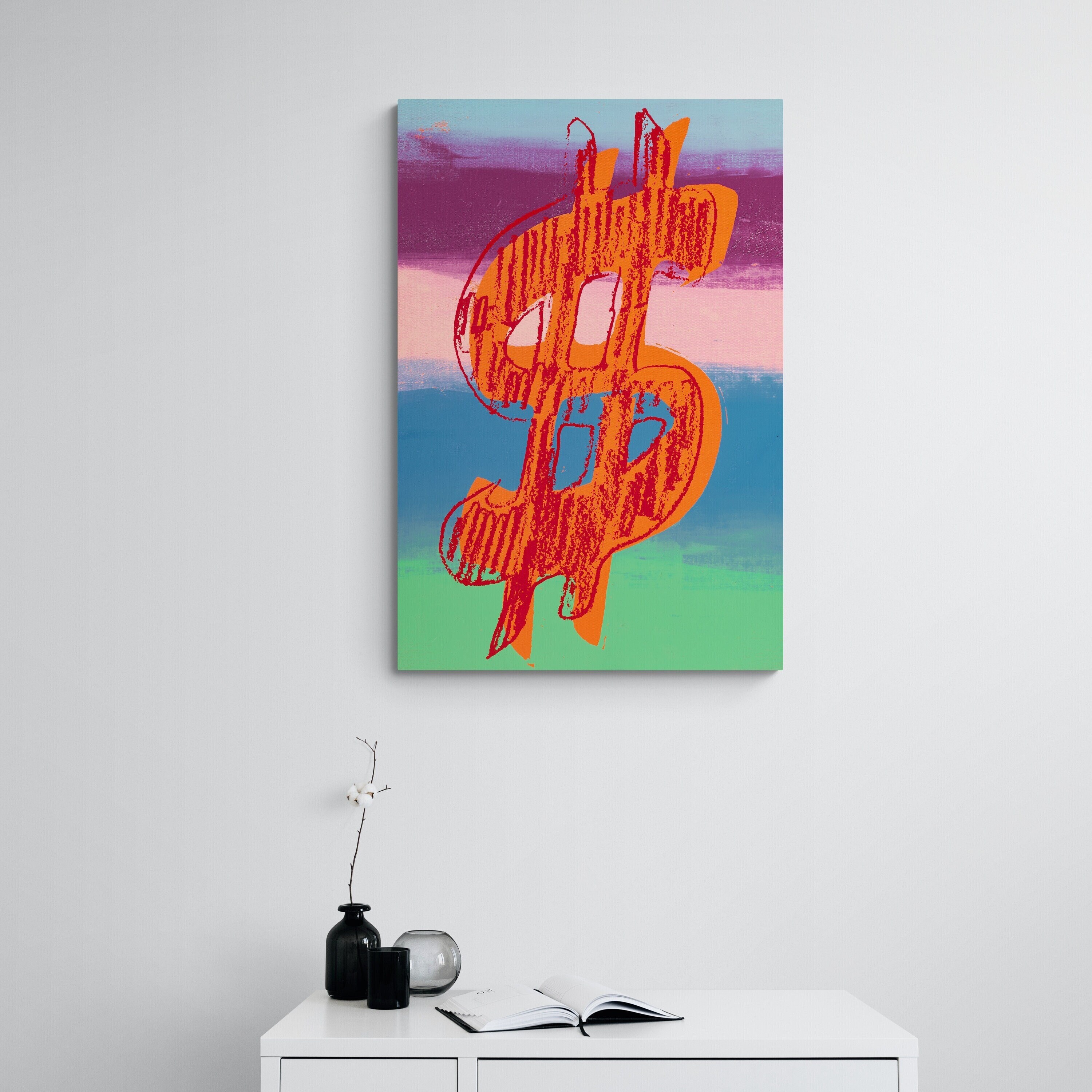 Dollar Sign by Andy Warhol - Etsy