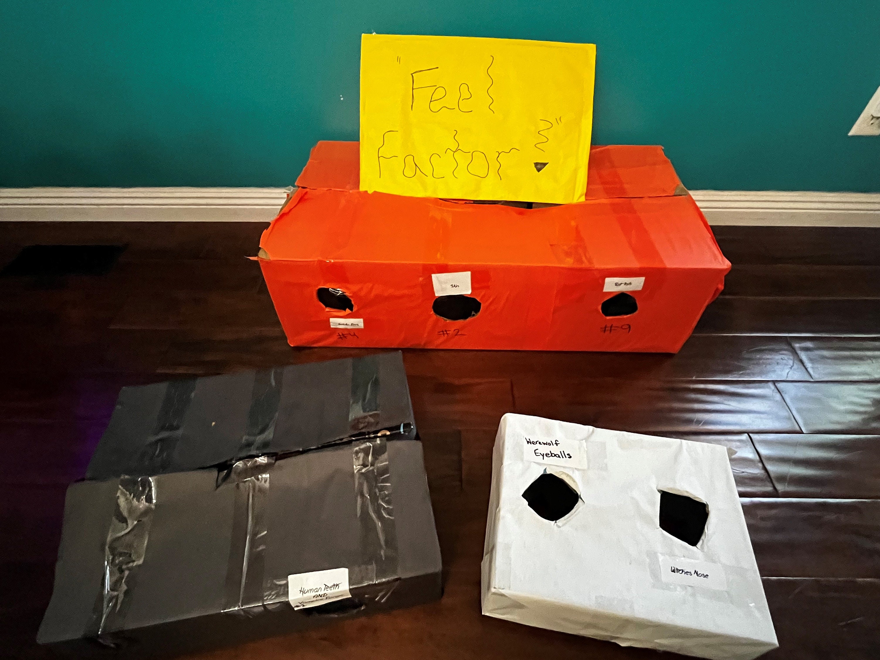 Halloween Feel Factor Class Party Game - Etsy