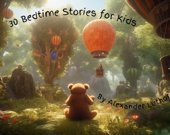 30 Bedtime Stories for Kids, Digital e-book for children