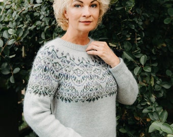 トップス nknit pattern pullover sweat 期間限定送料無料】 ♡pattern pullover sweat | NKNIT トップス