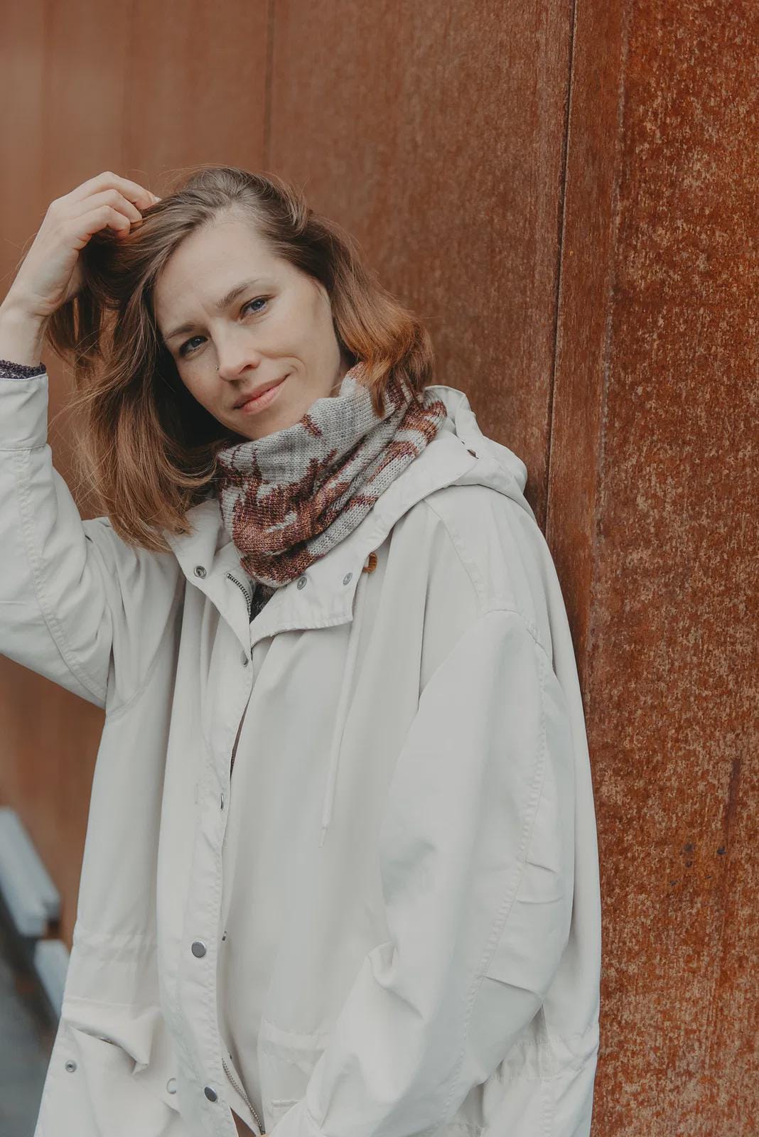 Knitted Mobius Cowl Pattern | Stranded Colorwork | Tube Round Neck ...