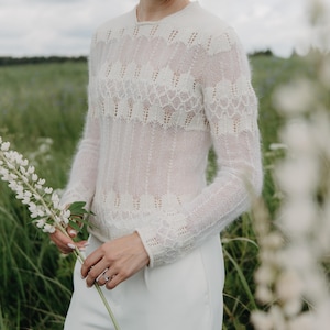 Sheer Knit Top Pattern - Etsy