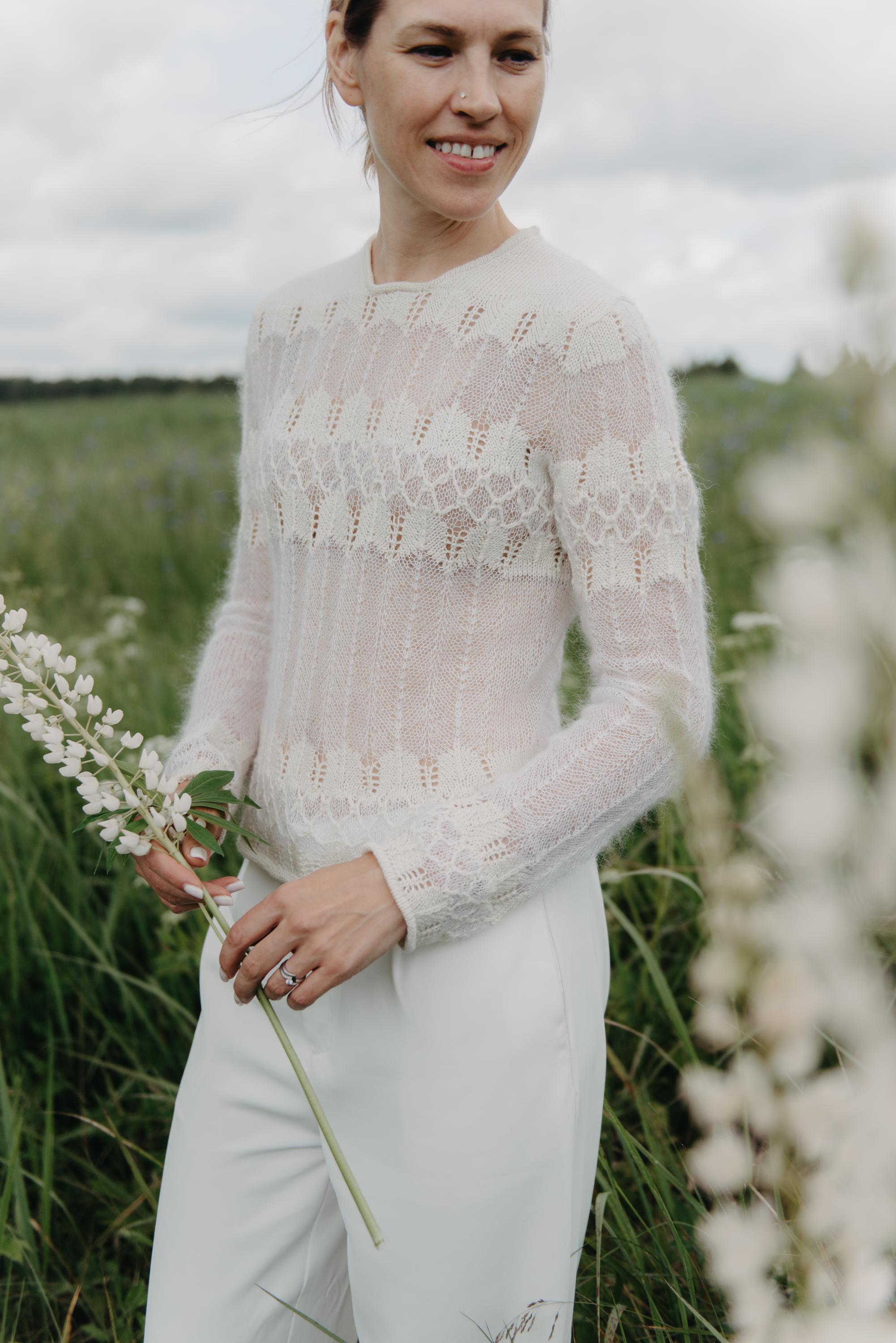 Lace Knit Top - Etsy