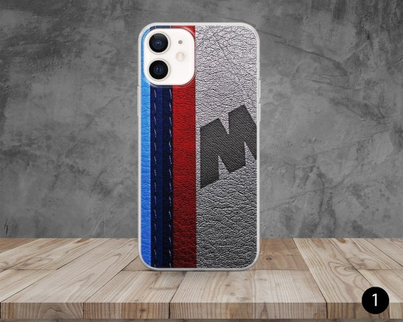 BMW M Performance Glass Phone Case Cover For iPhone 13 12 11 X 8 Pro  Protective