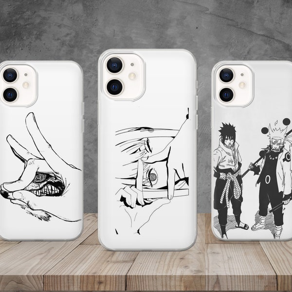 Anime Manga phone case  for iPhone 15, 14, 13, 12, 11, X, 8, Samsung A13, S22, A73, A53, Huawei P40, P50, Pixel 7, 6, 6 Pro OnePlus 9