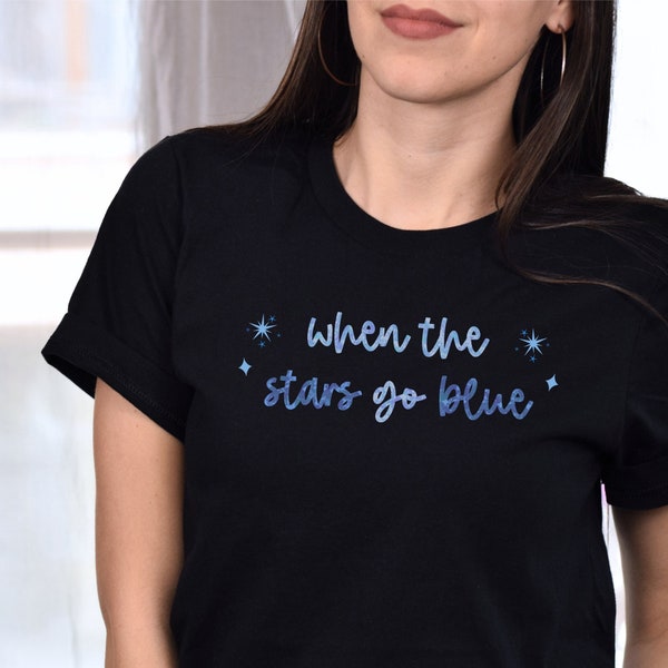 One Tree Hill shirt - When The Stars Go Blue - One Tree Hill Merch - Chris Keller - Tyler Hilton - Bethany Joy Lenz - Unisex T-Shirt