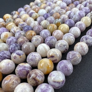 Kinesisk Charoit ädelsten 4 mm 5 mm pärlor 38 cm sträng naturliga Charoit lösa pärlor för smycken armband halsband Mala hantverk