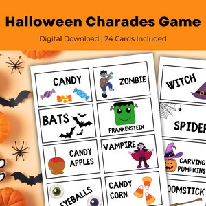 Halloween Charades Game