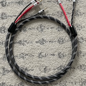 SINGLE Biwire speaker cable made with 4s11 14AWG speaker cable